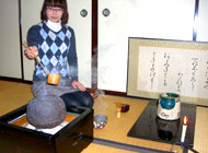 義士茶会・お点前