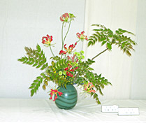 華道展作品