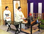 雪椿茶会・点前